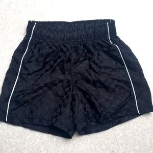 Black Soccer Shorts